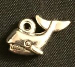(image for) Silver Whale Charm